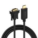 LENTION 1.8M HDMI to VGA Cable Gold-Plated Adapter 1080P Converter Cable