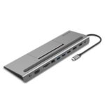 LENTION C95HEAVDCR 11-in-1 USB-C Adapter with HDMI, DisplayPort, VGA, RJ45 Ports