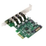 4 Ports PCI-E to USB 3.0 HUB PCI Express Expansion Card Adapter 5Gbps for Motherboard