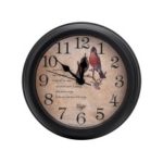 European Style 1080P HD WiFi Round Clock Network Camera Spy Cam