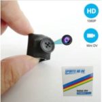 SQ11 HD 1080P Camera Camcorder Hidden Video Recorder Spy Cam DVR Tiny Button DV – Black