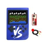 Q3 Retro Handheld Game Console Built-in 500 Games DoublePlay 3.0 inch Screen Video Game Player – Blue