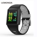 LEMONDA M3 GPS Sports Smart Watch 1.3 inch HD IPS Screen Six Watchfaces Real-time Activity Tracking – Black/Grey