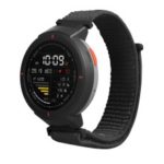 Velcro Closure Nylon Watch Strap Replacement for Amazfit Verge 3 – Black