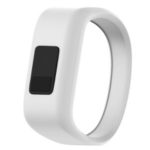 Flexible Adjustable Soft Silicone Replacement Watch Band for Garmin Vivofit JR – Size: S / White