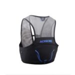 AONIJIE 2.5L Trail Running Bag Vest Backpack Ultralight Breathable Cycling Marathon Race Rucksack – Black / Blue / Size: S/M