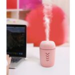 Portable Arrow Pattern USB Mini Air Humidifier Diffuser – Pink