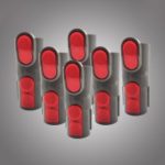 6PCS/Pack Brush Adapter Converter for Dyson V10