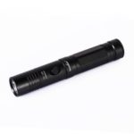 TANK007Z TC128 LED Flashlight USB Rechargeable Flashlight 420LM Tail Magnet Portable Camping Torch – Black