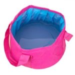 Multifunctional Collapsible Portable Travel Outdoor Wash Basin – Rose