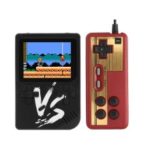 Portable Handheld Game Console Game Machine with Wired Gamepad – Black
