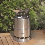 WS005 Lightweight & Portable Stainless Steel Wood Stove for Outdoor Camping