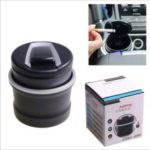 LED Cylinder Car Cigarette Ashtray Portable Cigar Ash Tray Container Ash Cup Holder