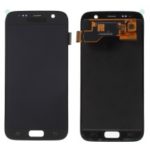 LCD Screen and Digitizer Assembly Repair Part with a Fingerprint Button Mat [TFT Version] for Samsung Galaxy S7 G930 – Black