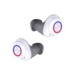 TWS Bluetooth 5.0 Bi-aural Stereo In-ear Wireless Earphone Earbuds with Charging Box – White