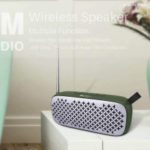TF Card FM Supportable Portable Outdoor Bluetooth Speaker – Green