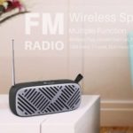 TF Card FM Supportable IPX5 Waterproof Portable Outdoor Bluetooth Speaker – Black