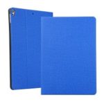 For iPad Air 10.5 inch (2019) Cloth Skin Leather Protective Case with Stand – Blue