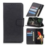 Litchi Skin PU Leather Wallet Case for iPhone XS 5.8 inch – Black