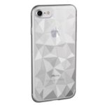 3D Diamond Texture TPU Phone Cover for iPhone 6 Plus / 6s Plus 5.5 inch – Transparent