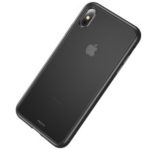 ROCK Pro Series Drop Resistance PC + TPU Hybrid Phone Back Case for iPhone XS Max – Black
