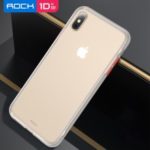 ROCK Pro Series Drop Resistance PC + TPU Hybrid Phone Back Case for iPhone X / XS – Transparent