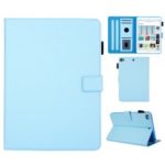 Leather Case with Card Storage for iPad mini (2019) 7.9 inch / 4 / 3 / 2 / 1 – Baby Blue