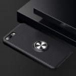 For iPhone 7 Plus/8 Plus Finger Ring Dissipate Heat Soft TPU Phone Case – Black