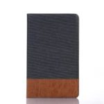 Cross Texture Splicing PU Leather Smart Wallet Tablet Case for Samsung Galaxy Tab A 10.1 (2019) T510/T515 – Black