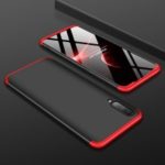 GKK Detachable 3-Piece Matte Hard PC Case for Samsung Galaxy A70 – Red / Black