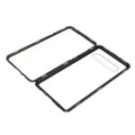Detachable All-wrapped Magnetic Metal Frame + Tempered Glass Protection Cover Case for Samsung Galaxy S10 5G – Black