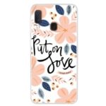 Pattern Printing TPU Case for Samsung Galaxy A20e – Flower Pattern