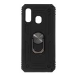 2 in 1 Military Anti-fall Rotation Phone Cover for Samsung Galaxy A40 – Black