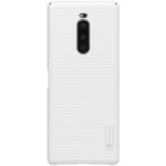 NILLKIN Super Frosted Shield PC Hard Cell Phone Cover Casing for Sony Xperia 1 – White