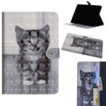 Pattern Printing Leather Wallet Stand Case for Huawei MediaPad T5 10 – Little Cat