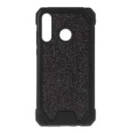 Glitter Powder Anti-drop PC + TPU Hybrid Phone Cover for Huawei P30 Lite / Nova 4e – Black