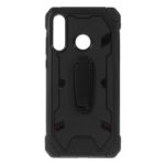 Shock Resistant Kickstand PC TPU Combo Mobile Cover for Huawei P30 Lite – Black
