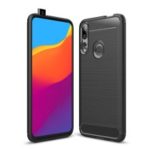 Carbon Fibre Brushed TPU Case for Huawei P Smart Z / Y9 Prime (2019) – Black
