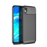Drop Resistant Carbon Fiber TPU Case for Huawei Honor 8S / Y5 (2019) – Black