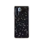 MOMAX TPU + PC + Epoxy Shiny Glitter Powder Quicksand Hybrid Shell for Huawei P30 Pro -Black