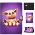 Shock-proof Pattern Printing Card Slot PU Leather Tablet Casing for Huawei MediaPad T5 10 – Abyssinian Cat