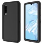Shockproof Anti-dropping Dust-proof PC + TPU Hybrid Case for Huawei P30 – All Black
