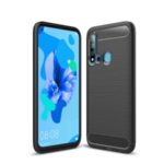 Carbon Fibre Brushed TPU Case for Huawei P20 lite (2019) / Nova 5i – Black