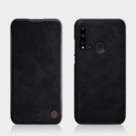 NILLKIN Qin Series Leather Phone Covering Case for Huawei nova 5i / P20 lite (2019) – Black