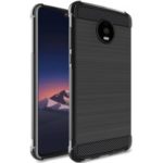 IMAK Vega Air Bag Carbon Fiber Brushed TPU Phone Case for Motorola Moto Z4 Play