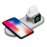 10W Wireless Charger for iPhone/Samsung/Apple Watch/Airpods (Not Support FOD Function) – White