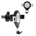 Car Air Vent Gravity Bracket Universal Metal Moblie Phone Navigation Car Mount – Silver
