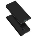 DUX DUCIS Skin Pro Series Flip Leather Mobile Case for Oppo Reno 5G / 10x Zoom – Black