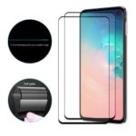 2Pcs/Pack HAT PRINCE Full Cover 0.1mm 9H Soft Glass Screen Protector Film for Samsung Galaxy S10e