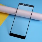 Silk Printing Full Size Tempered Glass Screen Film (Full Glue) for Sony Xperia L3